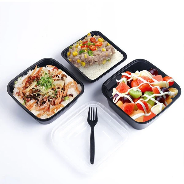 American Black Thick Pressure Resistant Bento Box