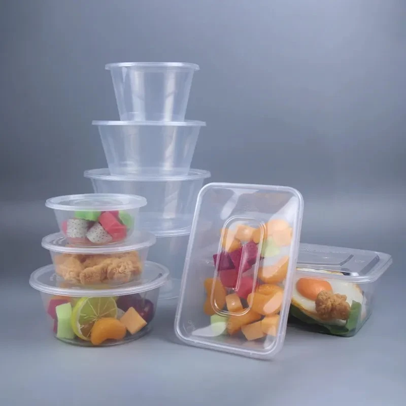 Disposable PP Plastic Eco-friendly Food Packing Box