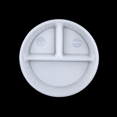 3 کمپارٹمنٹ ڈسپوزایبل پلیٹس