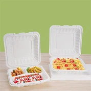 ڈسپوزایبل سینڈوچ برگر ڈیزرٹ بیکنگ پیسٹری پیکیجنگ باکس