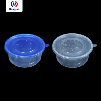 ڈسپوزایبل پلاسٹک باؤل کنٹینرز کے ساتھ ڈھکن