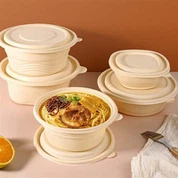 ماحول دوست بایوڈیگریڈیبل کارن اسٹارچ پر مبنی گول کٹورا